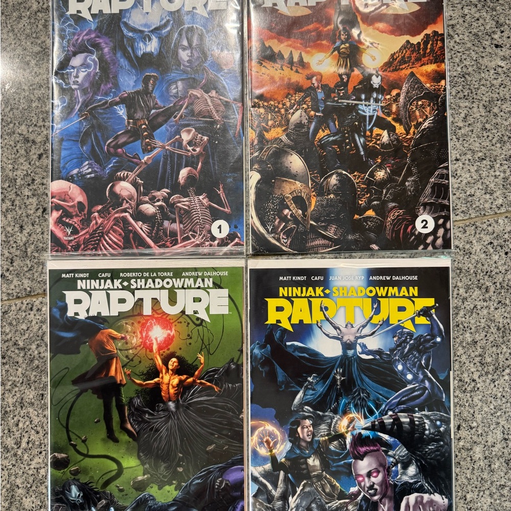 Rapture Comic Book Set